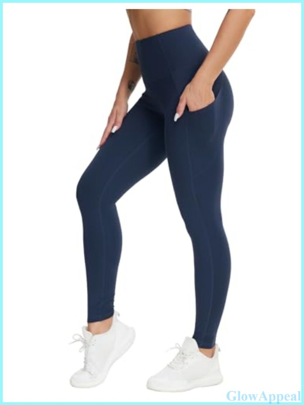 Women's High Waist Yoga Pants Leggings with Pockets